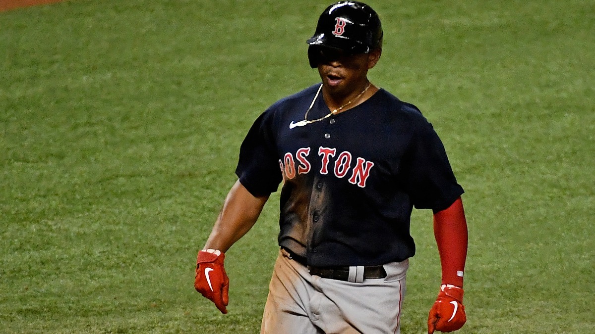 Boston Red Sox third baseman Rafael Devers