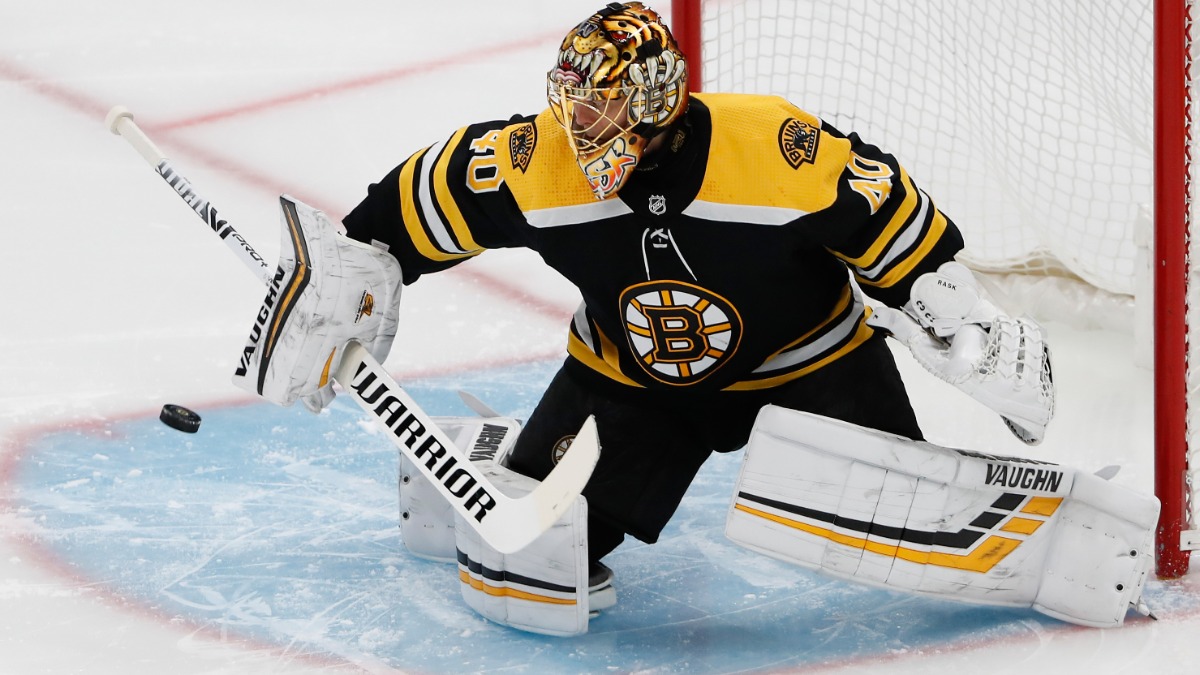 Free agent NHL goaltender Tuukka Rask