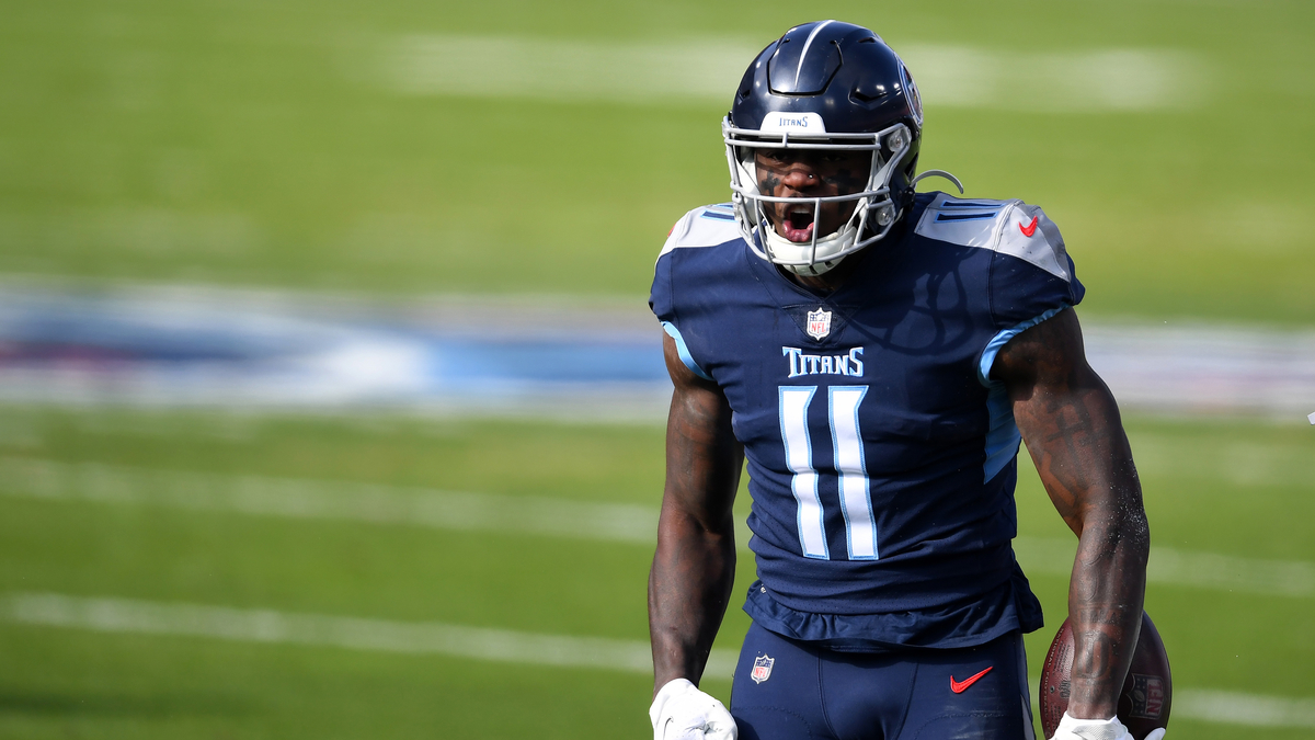Tennessee Titans wide receiver A.J. Brown