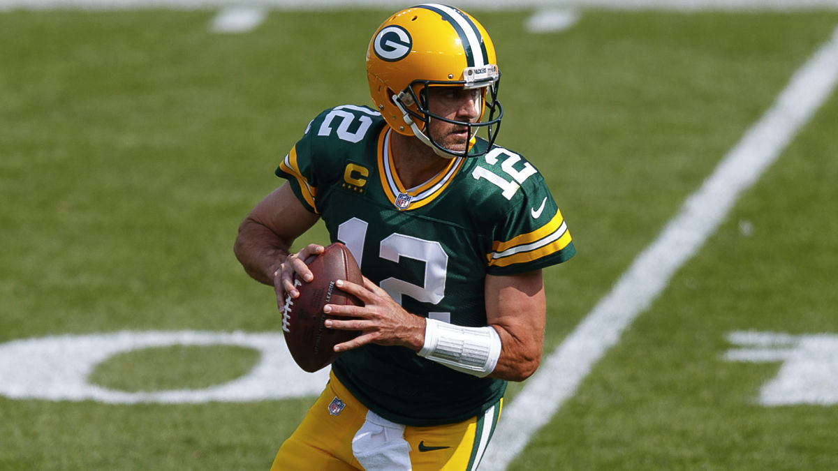 Green Bay Packers quarterback Aaron Rodgers