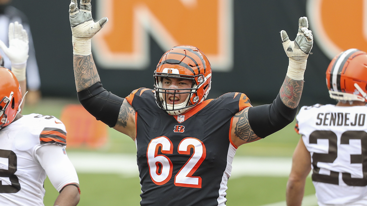 Patriots guard Alex Redmond