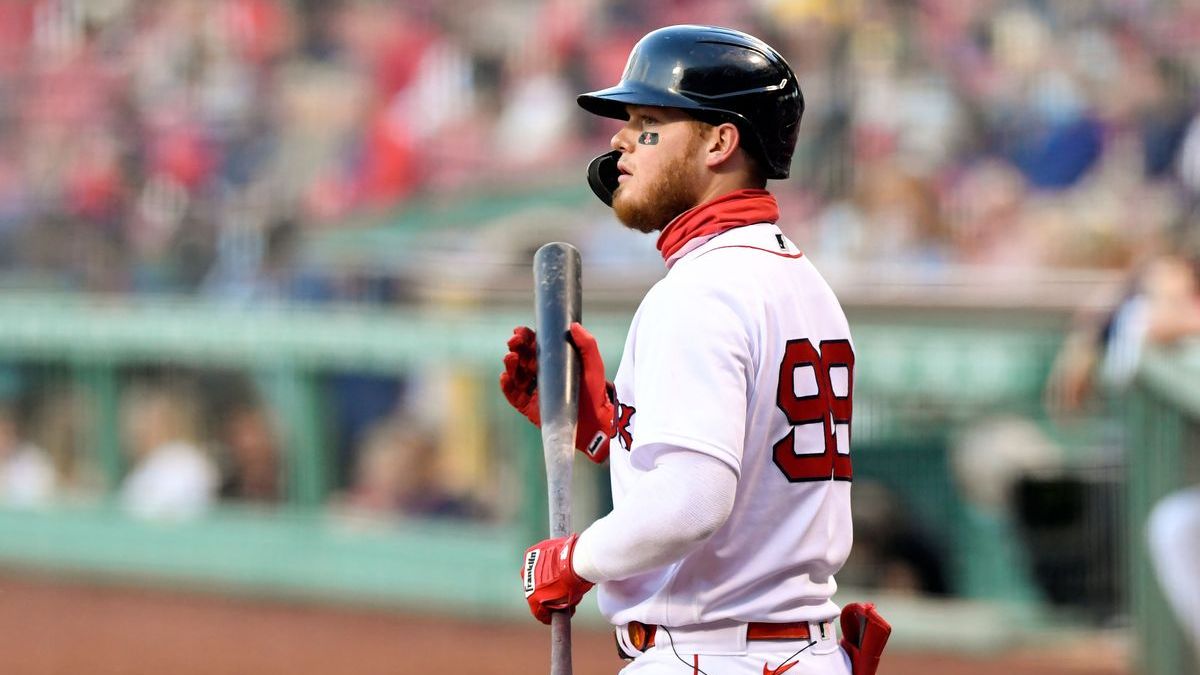 Boston Red Sox outfielder Alex Verdugo