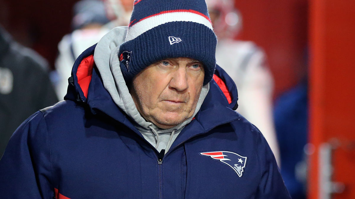 New England Patriots head coach Bill Belichick