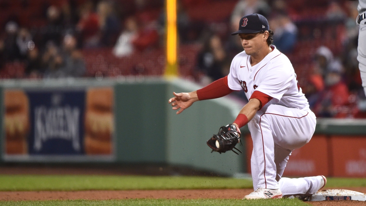 Boston Red Sox first baseman Bobby Dalbec