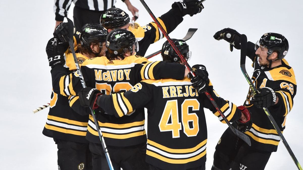Boston Bruins Center David Krejci