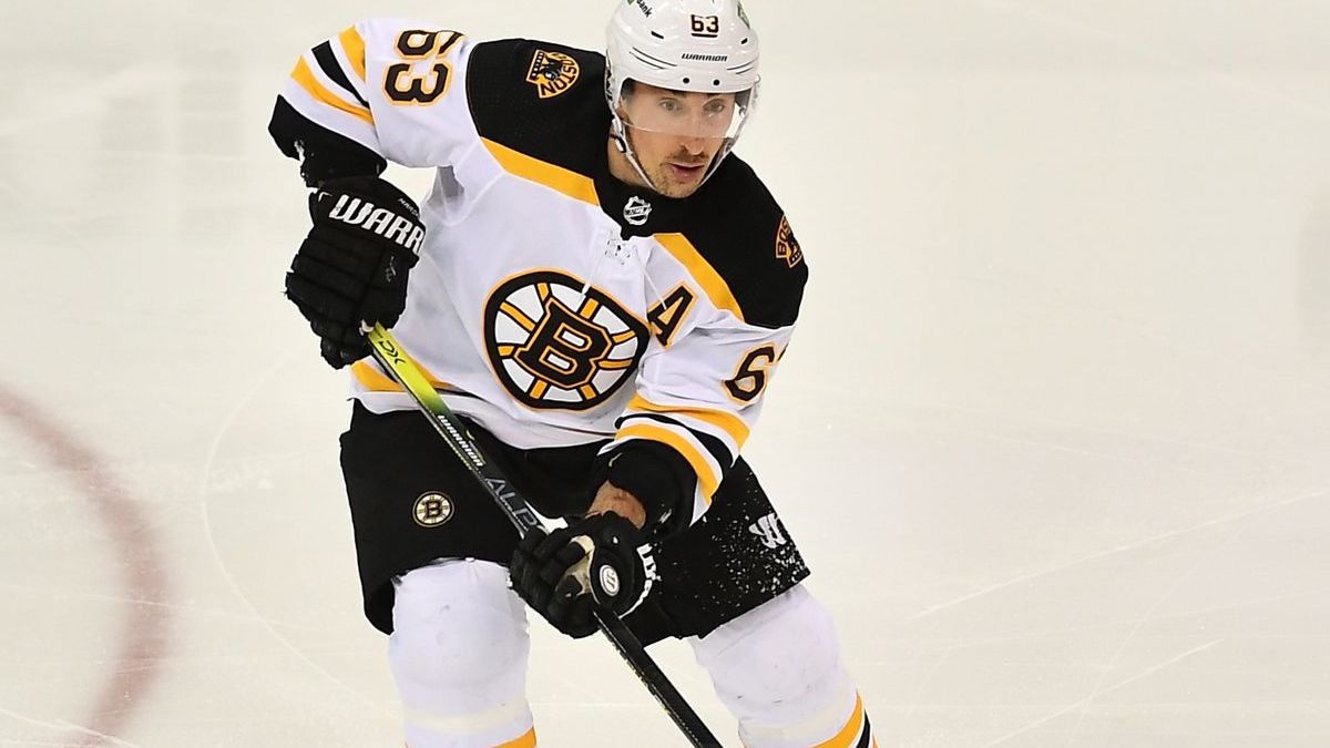 Boston Bruins left wing Brad Marchand