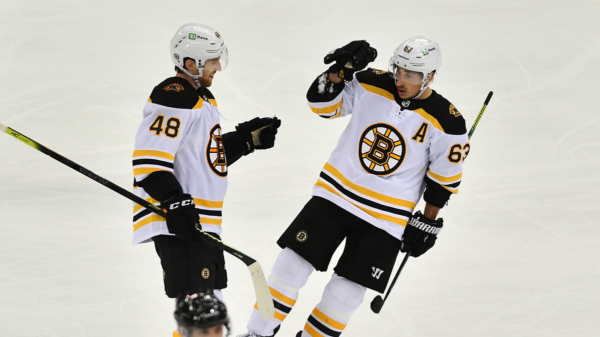 Boston Bruins left wing Brad Marchand