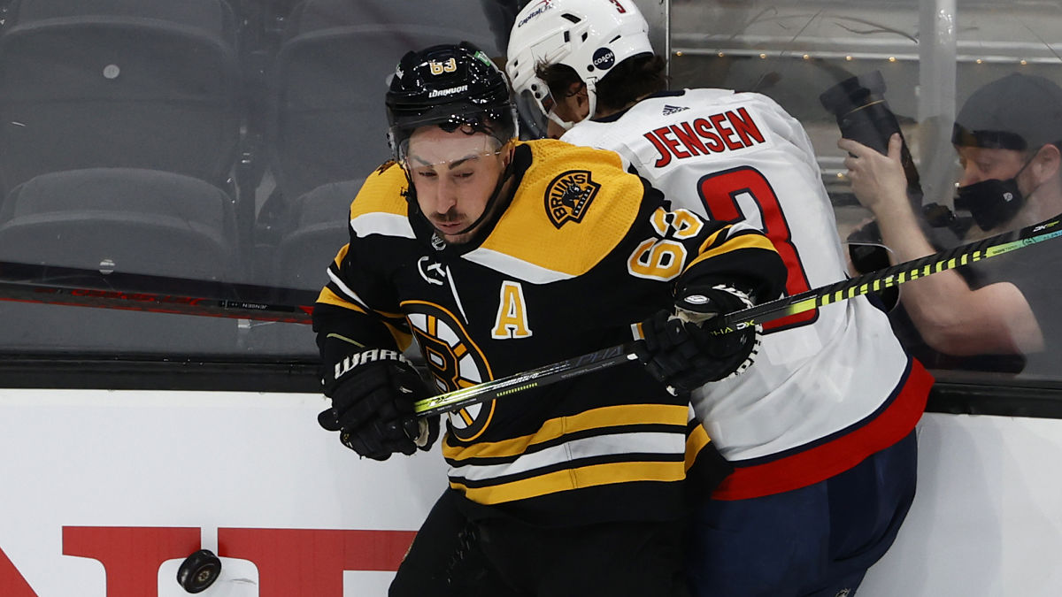 Boston Bruins forward Brad Marchand