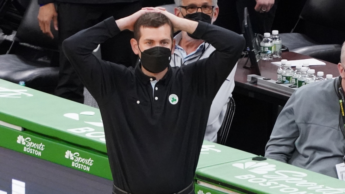Boston Celtics head coach Brad Stevens