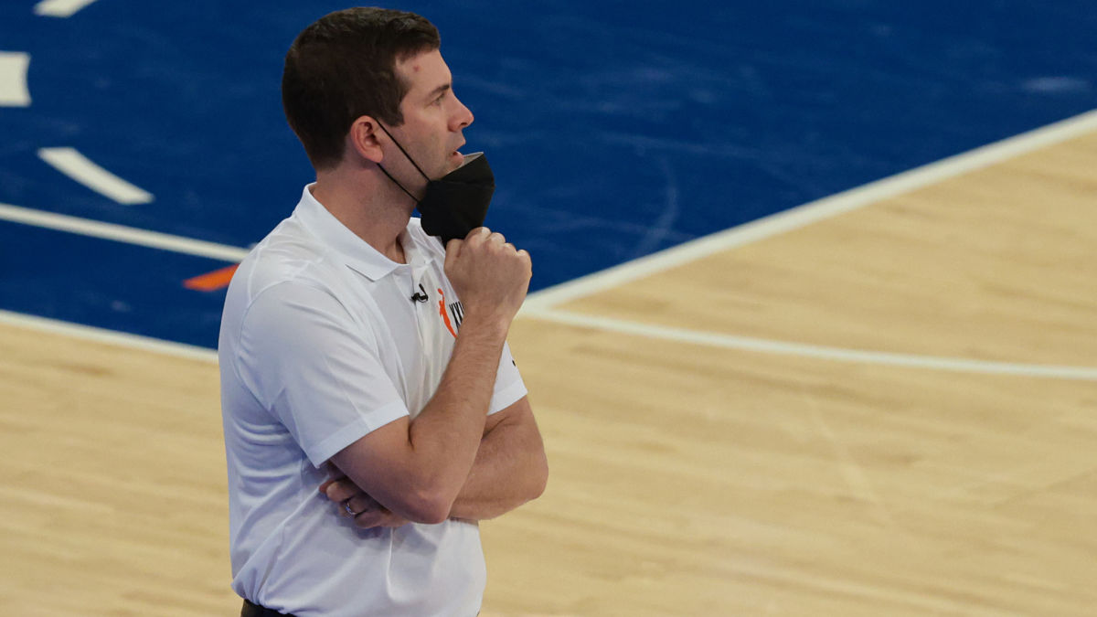 Boston Celtics head coach Brad Stevens