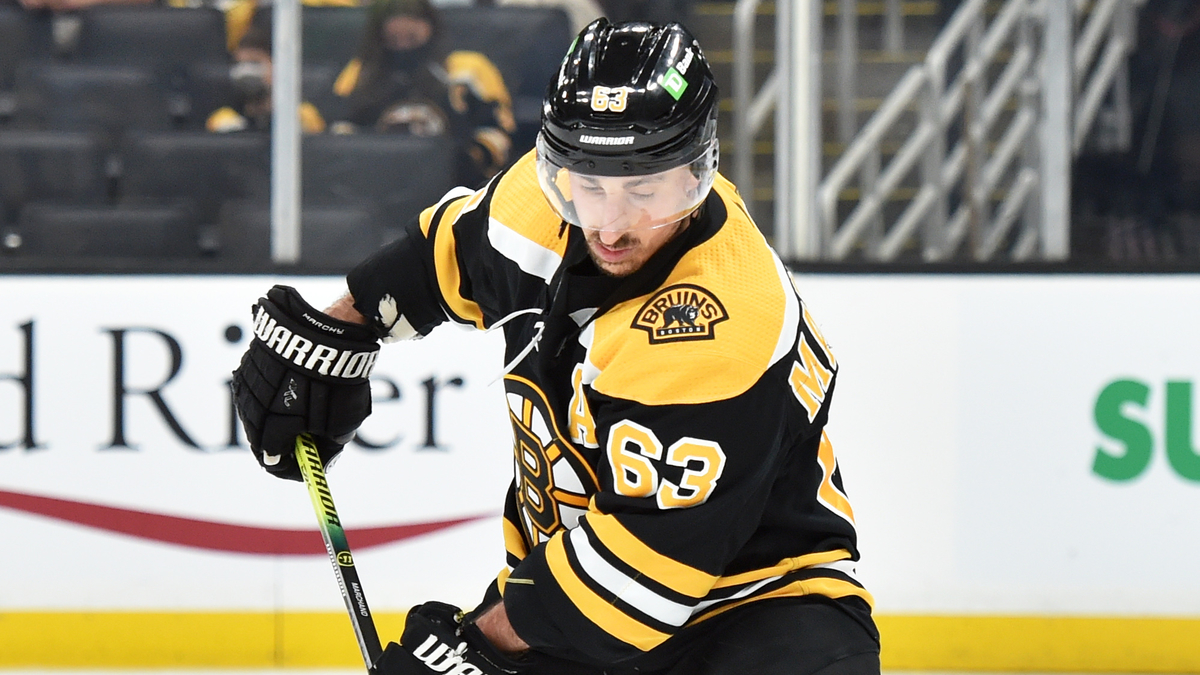 Boston Bruins Forward Brad Marchand