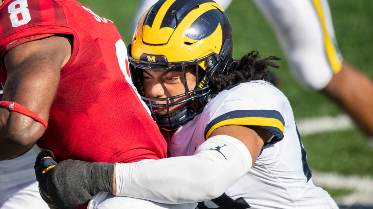 Michigan Wolverines linebacker Cameron McGrone