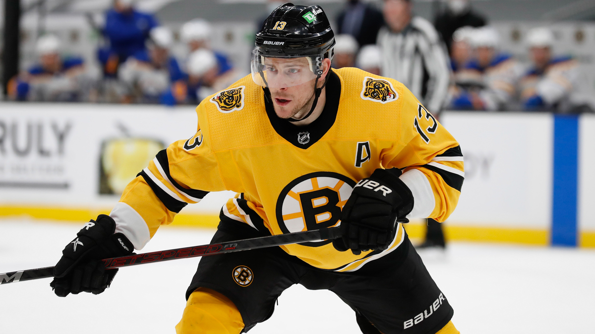 Boston Bruins forward Charlie Coyle