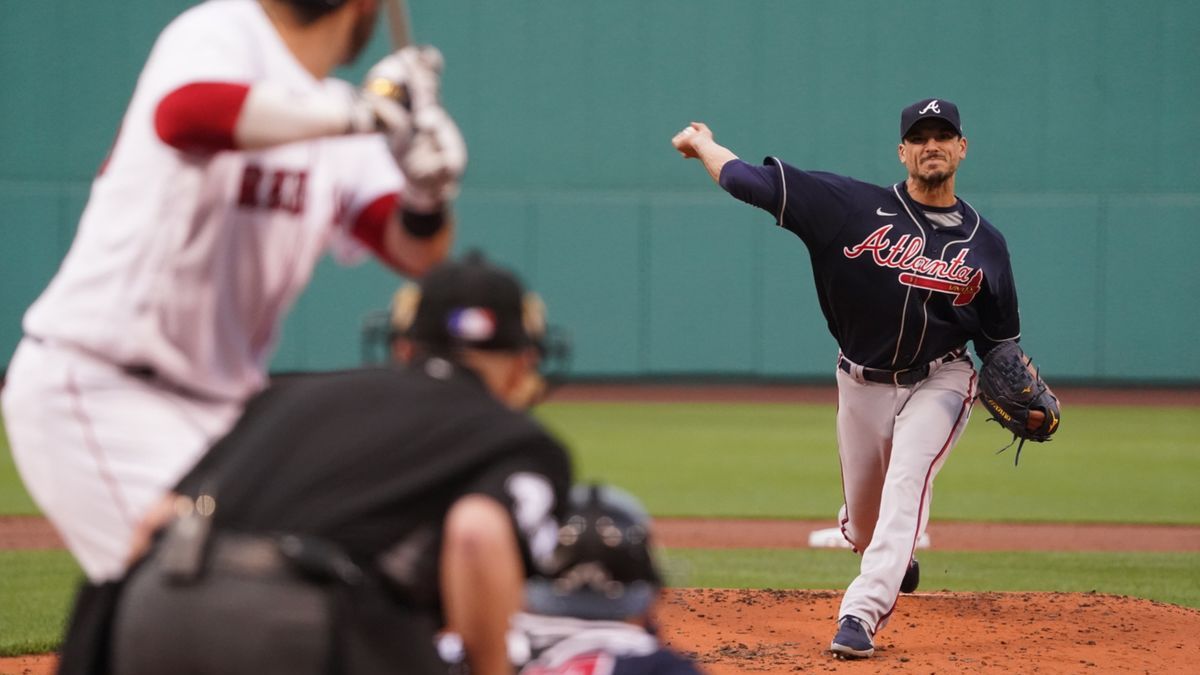 Atlanta Braves starting pitcher Charlie Morton