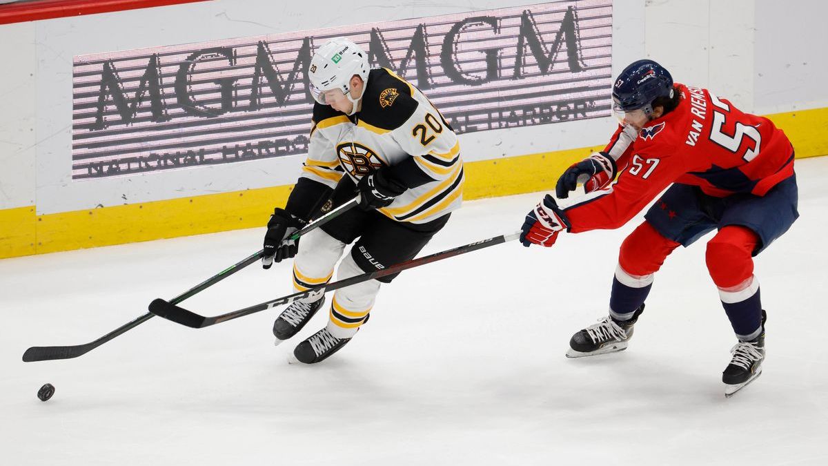 Boston Bruins center Curtis Lazar