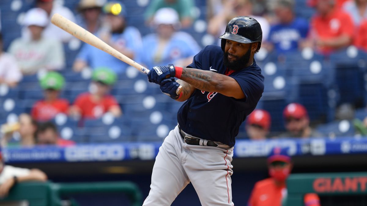 Boston Red Sox infielder Danny Santana