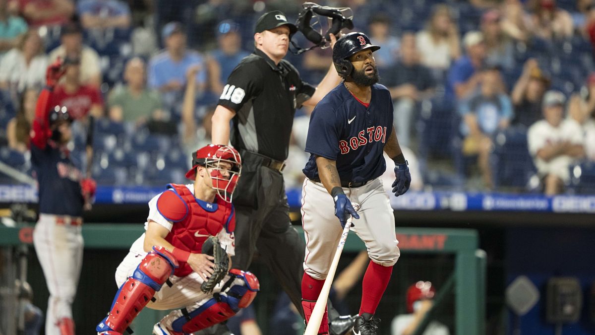 Boston Red Sox infielder Danny Santana