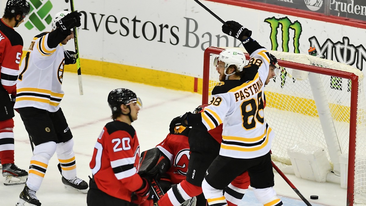 Boston Bruins Forward David Pastrnak