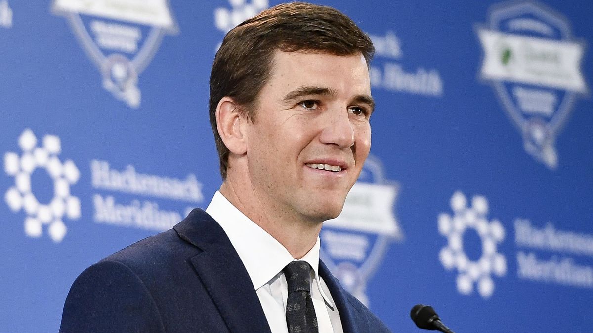 Former New York Giants quarterback Eli Manning