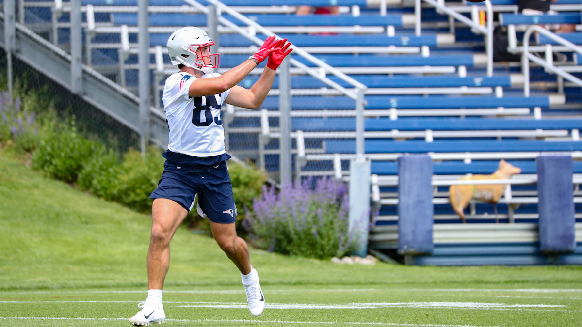 Patriots tight end Hunter Henry