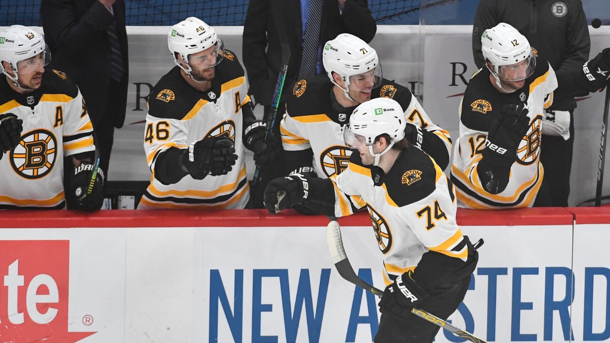 Boston Bruins Left Winger Jake DeBrusk