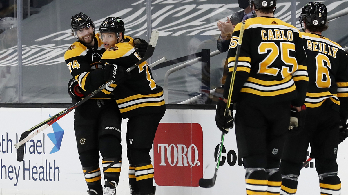 Boston Bruins Forward Jake DeBrusk