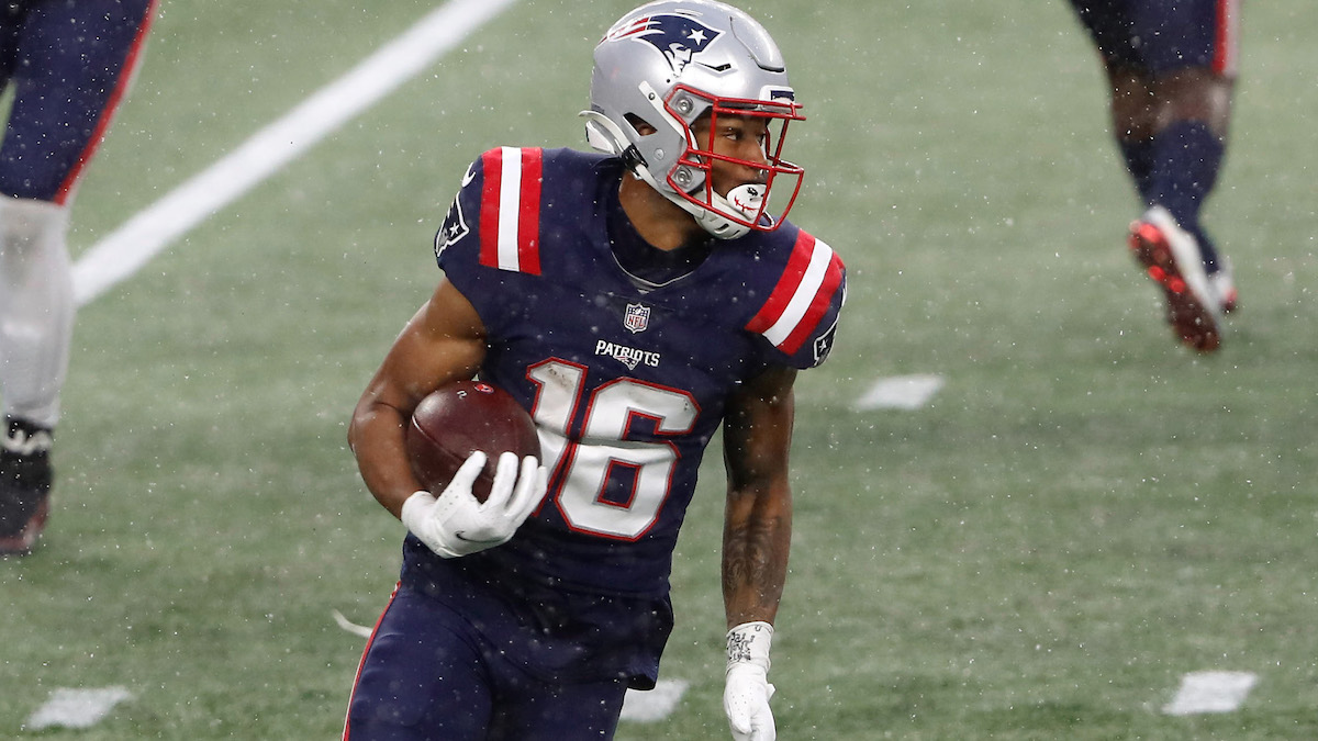 Patriots wide receiver Jakobi Meyers
