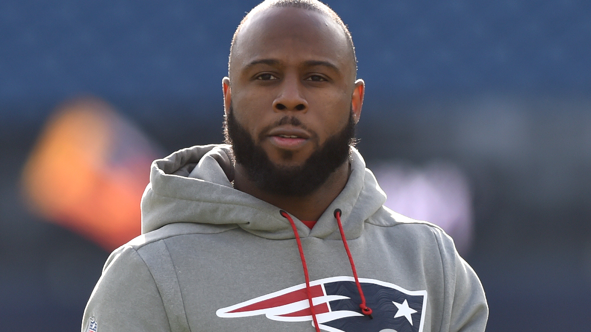 New England Patriots running back James White