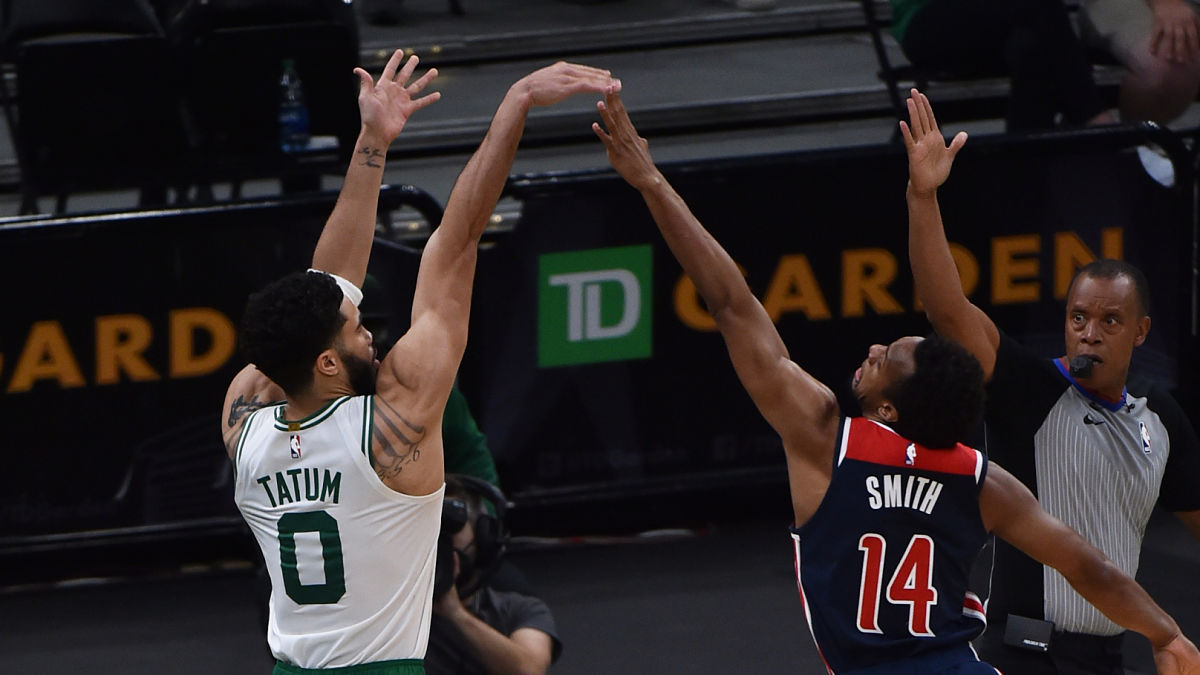 Boston Celtics forward Jayson Tatum