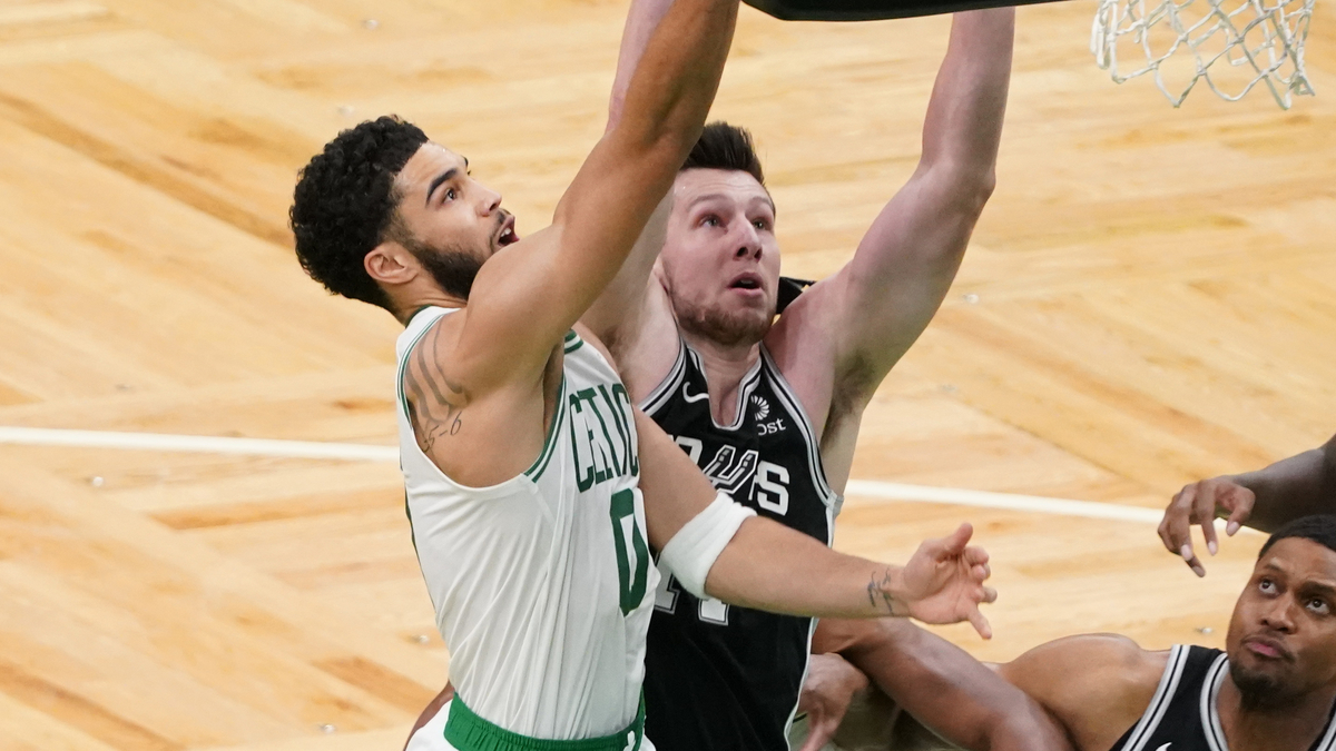 Boston Celtics forward Jayson Tatum
