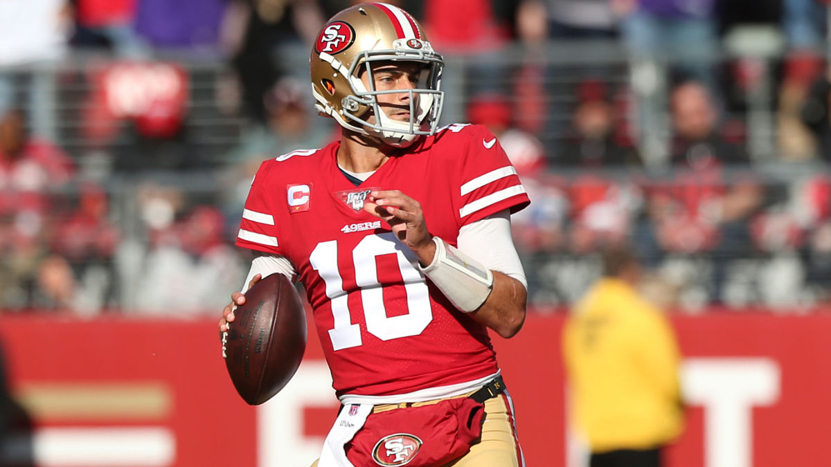 San Francisco 49ers quarterback Jimmy Garoppolo