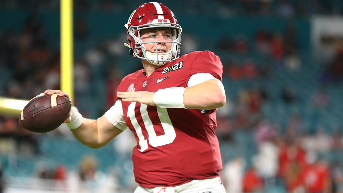 New England Patriots quarterback Mac Jones