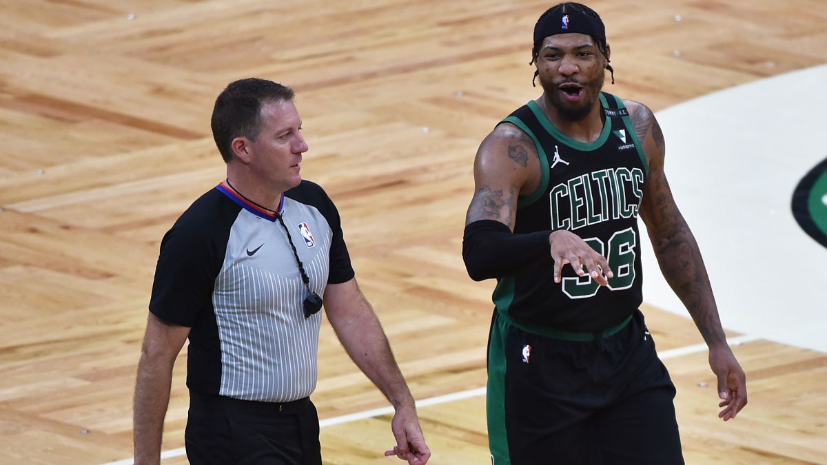 Boston Celtics guard Marcus Smart