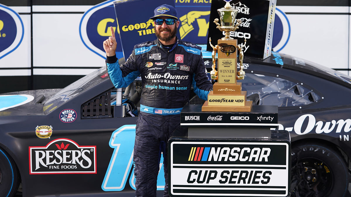 NASCAR driver Martin Truex Jr.