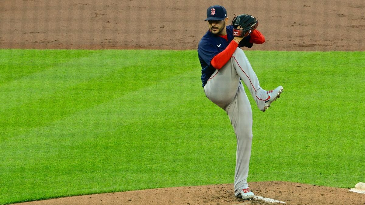 Boston Red Sox starting pitcher Martín Pérez