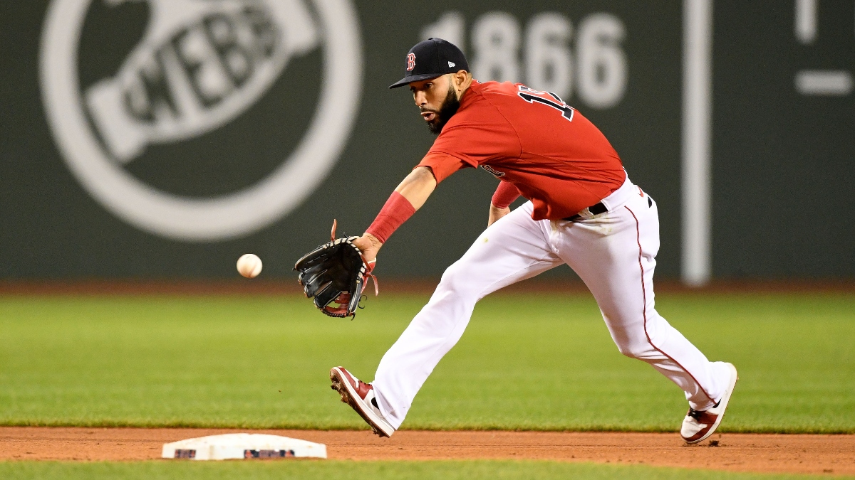 Boston Red Sox infielder Marwin González