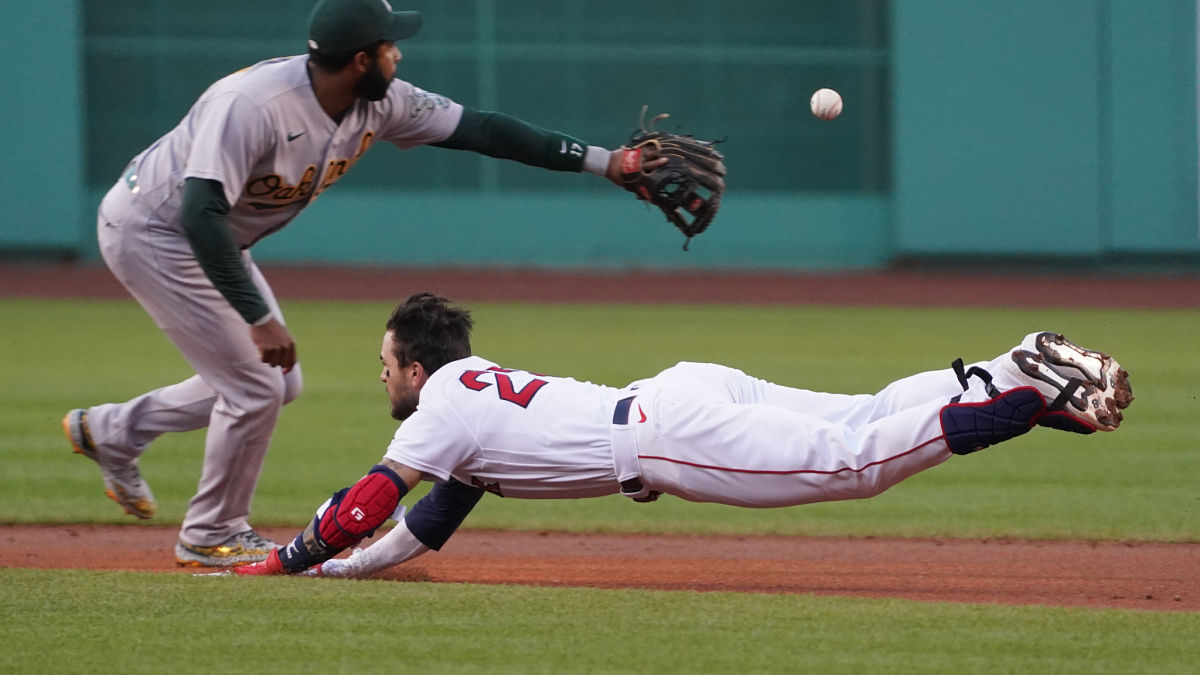 Boston Red Sox infielder Michael Chavis