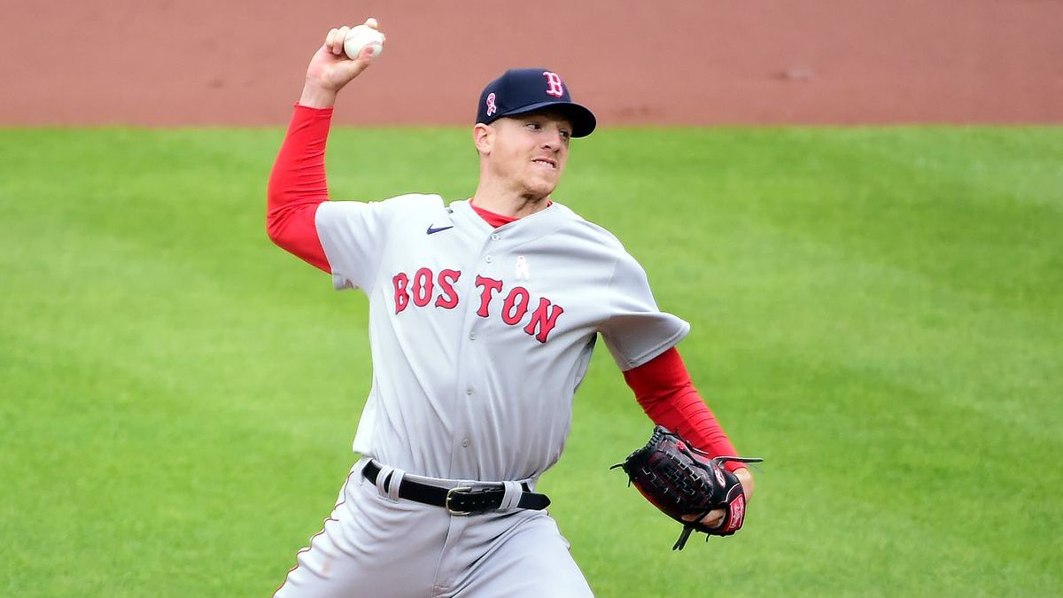 Boston Red Sox starting pitcher Nick Pivetta