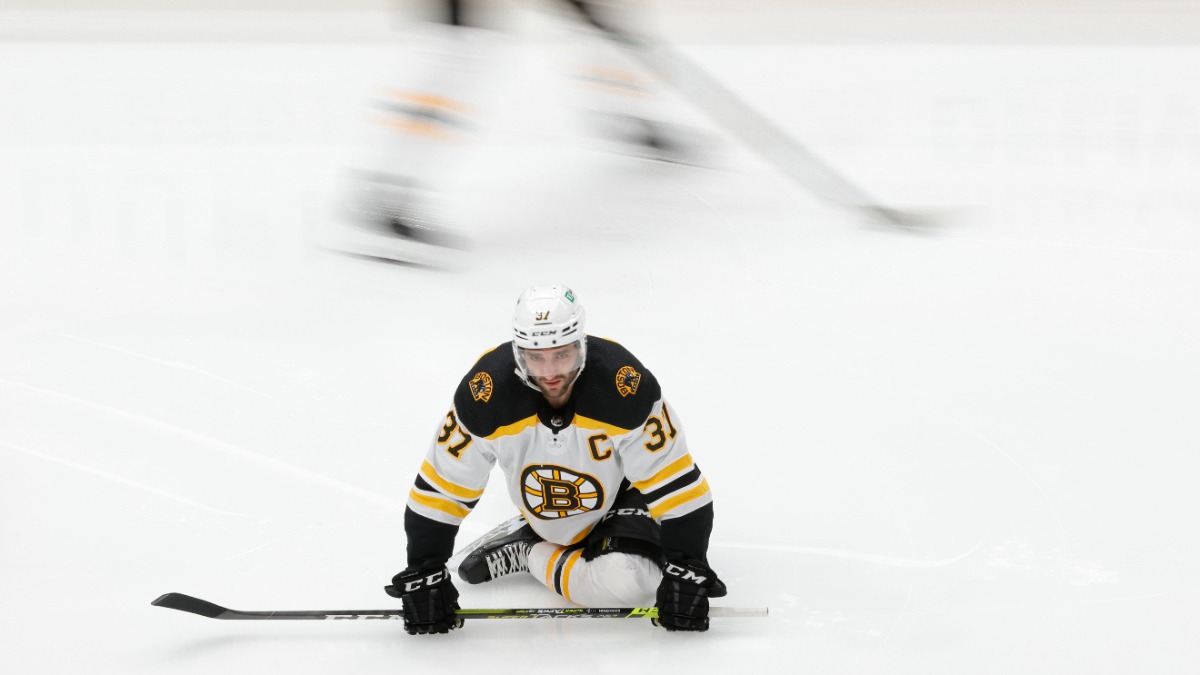 Boston Bruins Center Patrice Bergeron