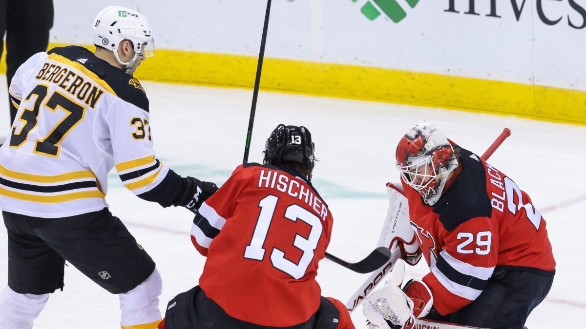 Boston Bruins Center Patrice Bergeron