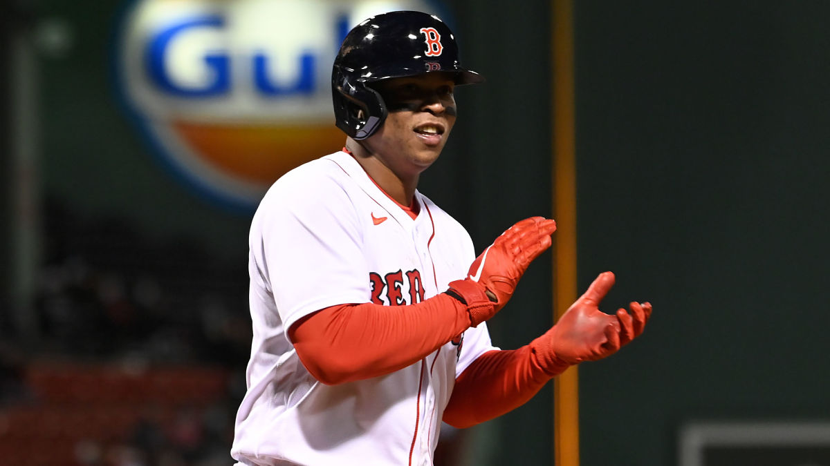 Boston Red Sox third baseman Rafael Devers