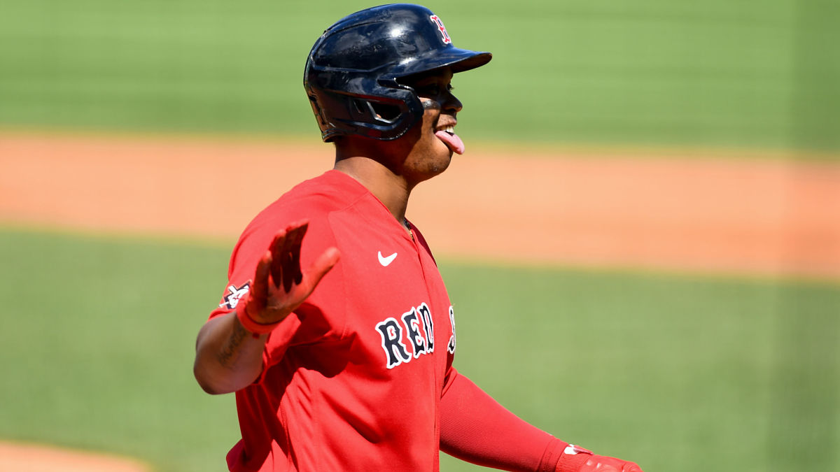 Boston Red Sox third baseman Rafael Devers