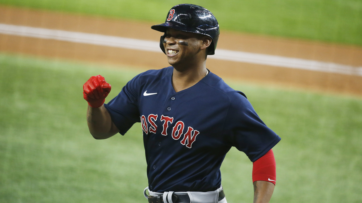 Boston Red Sox third baseman Rafael Devers