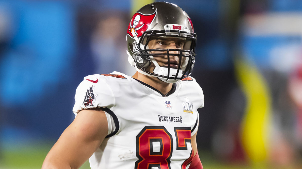 Tampa Bay Buccaneers tight end Rob Gronkowski