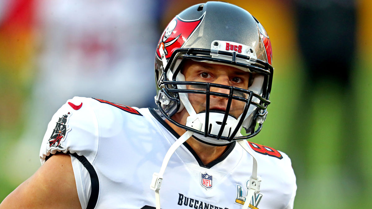 Tampa Bay Buccaneers tight end Rob Gronkowski