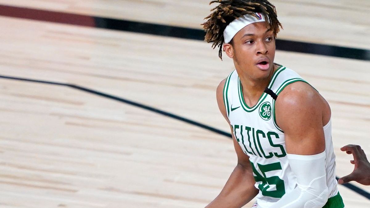 Boston Celtics guard Romeo Langford