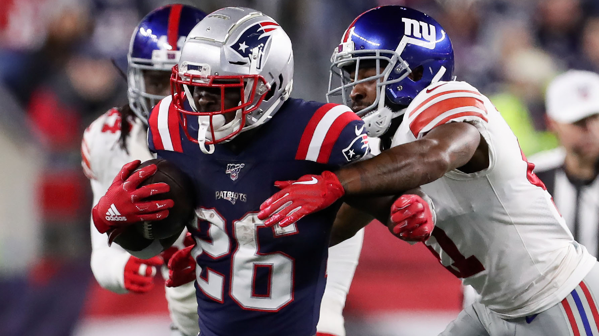 New England Patriots running back Sony Michel