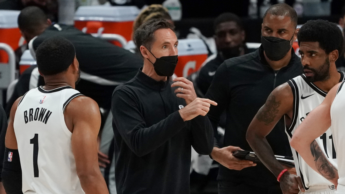 Brooklyn Nets Head Coach Steve Nash