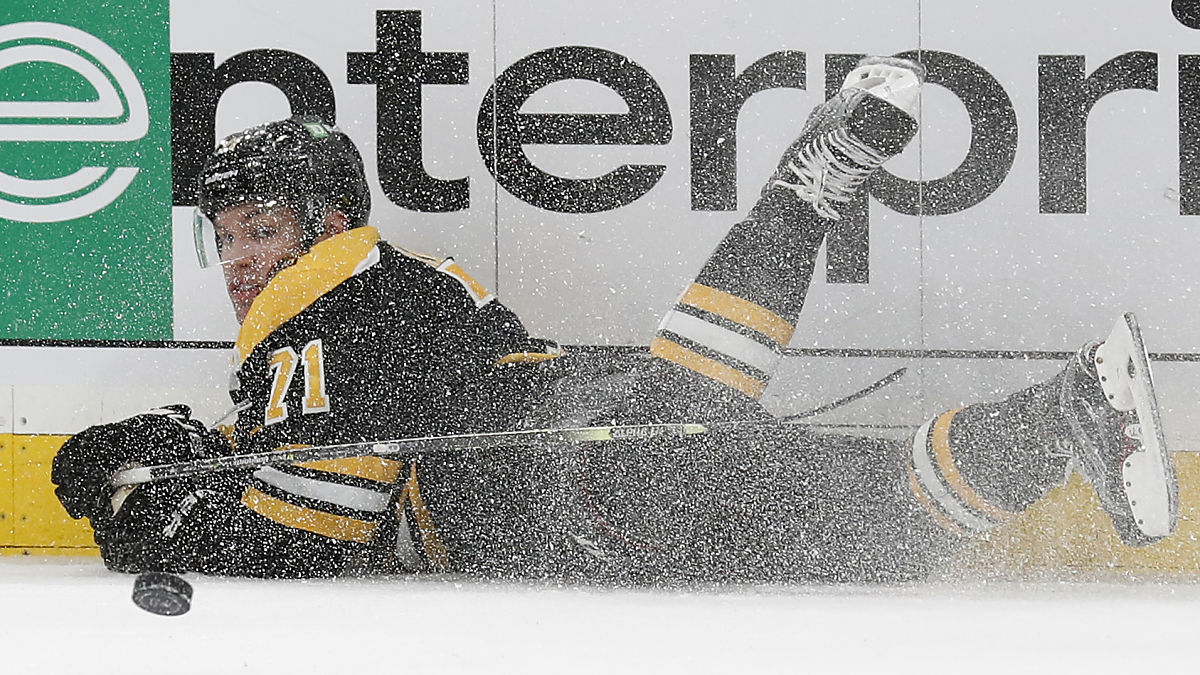 Boston Bruins forward Taylor Hall