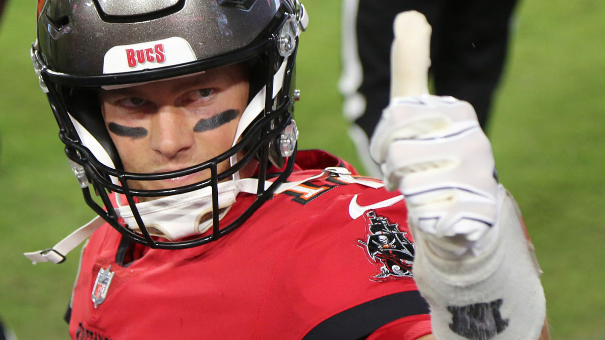 Tampa Bay Buccaneers quarterback Tom Brady